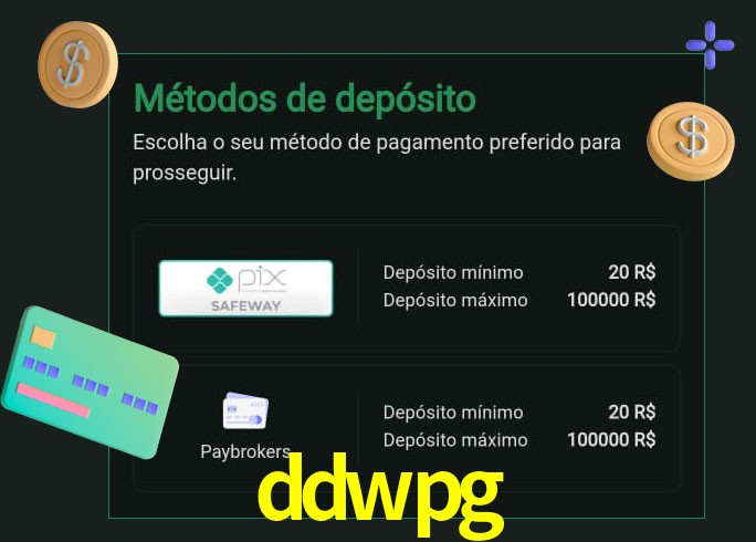 O cassino ddwpg oferece uma grande variedade de métodos de pagamento